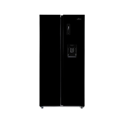 Willow 430L American Style Fridge Freezer WSBS84DB