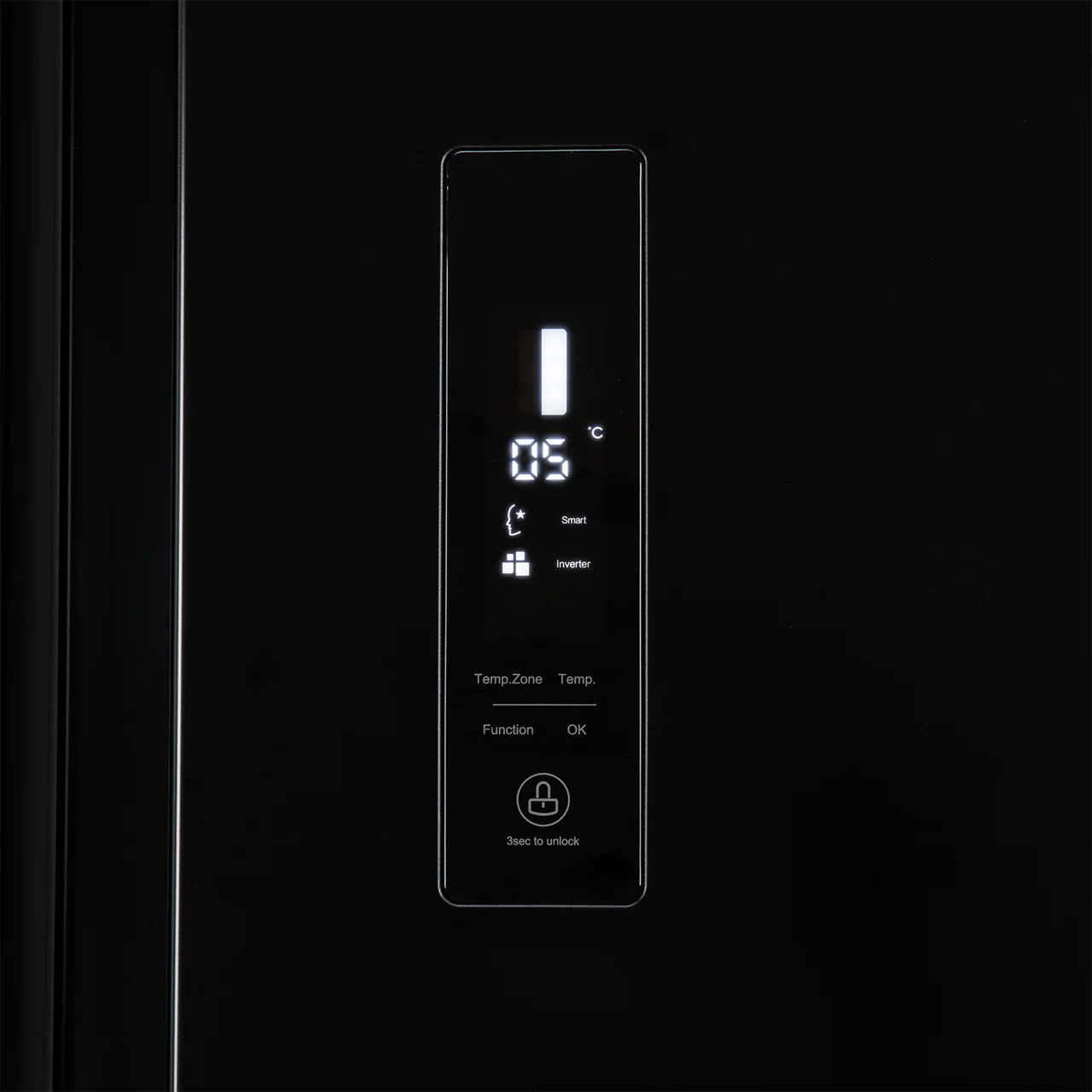 Willow 430L American Style Fridge Freezer WSBS84DB