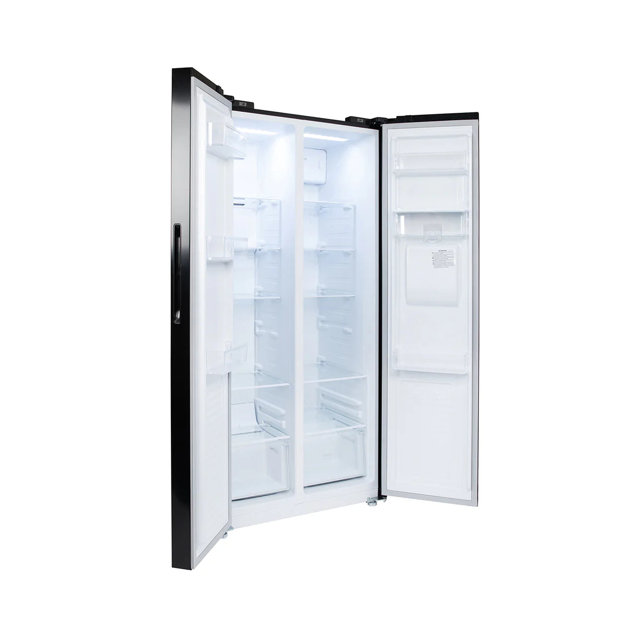 Willow 430L American Style Fridge Freezer WSBS84DB