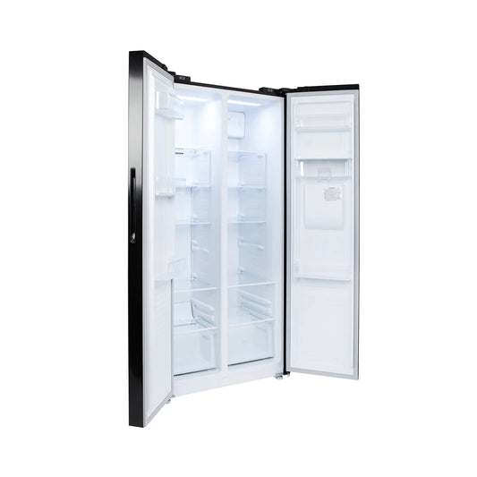 Willow 430L American Style Fridge Freezer WSBS84DB