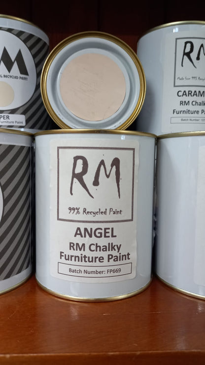 Chalky furniture paint