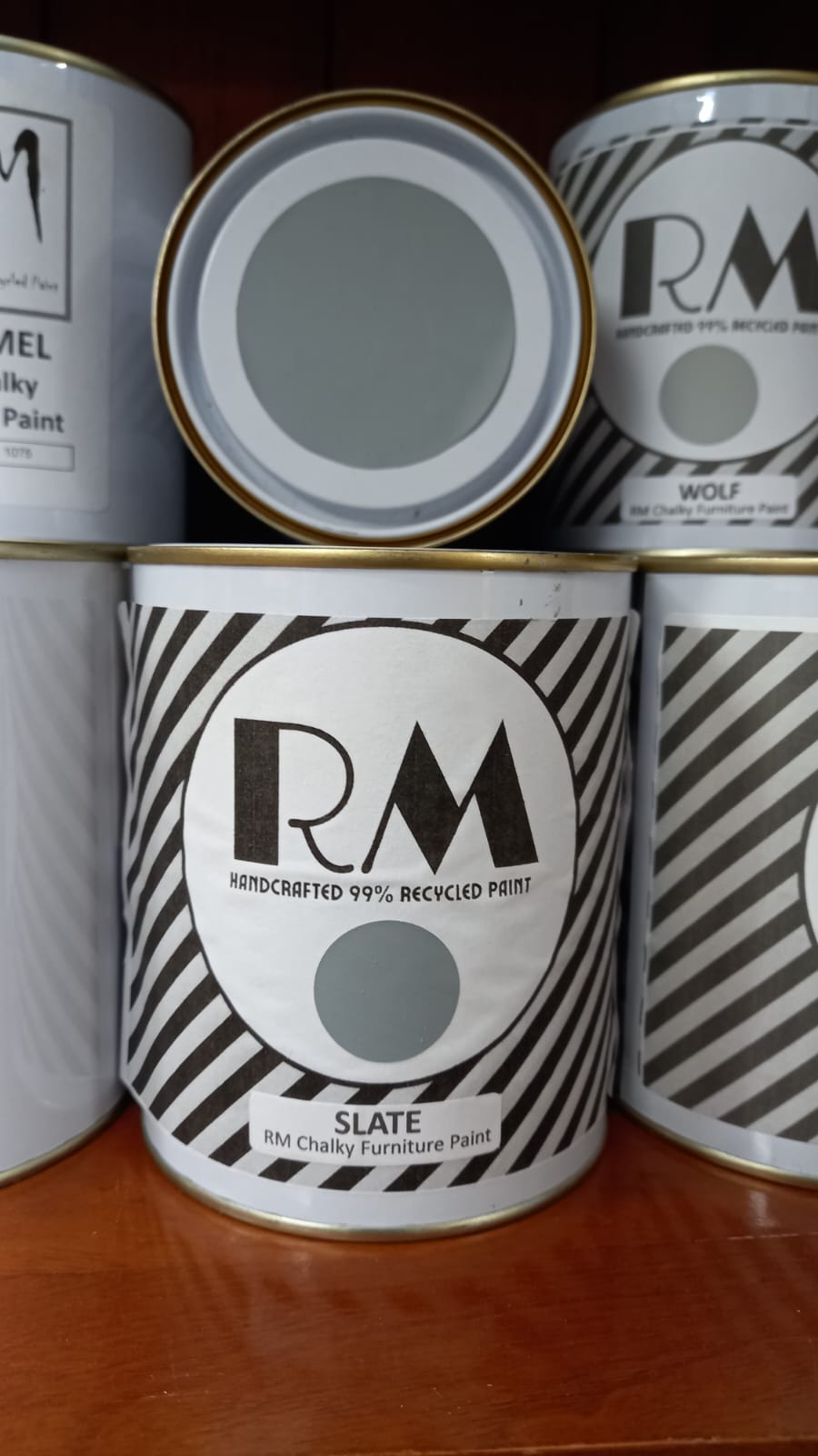 Chalky furniture paint