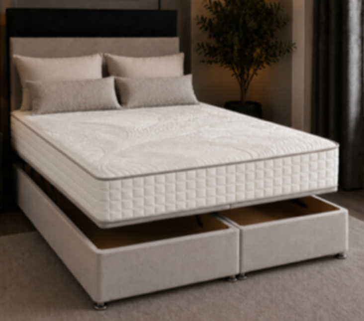 Deluxe 1000 mattress & bed set