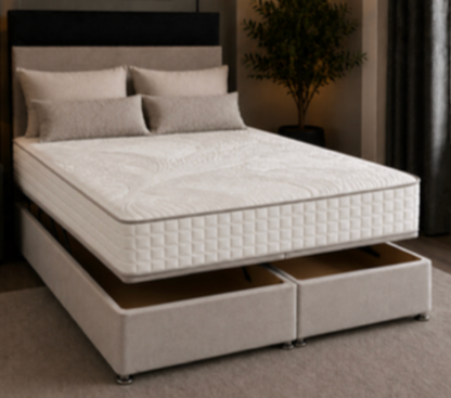 Deluxe 1000 mattress & bed set