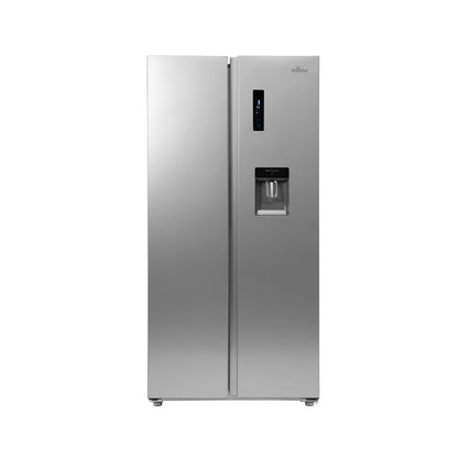 Willow 430L American Style Fridge Freezer WSBS84DB