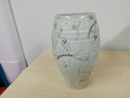 Vintage Clay Pottery Vase