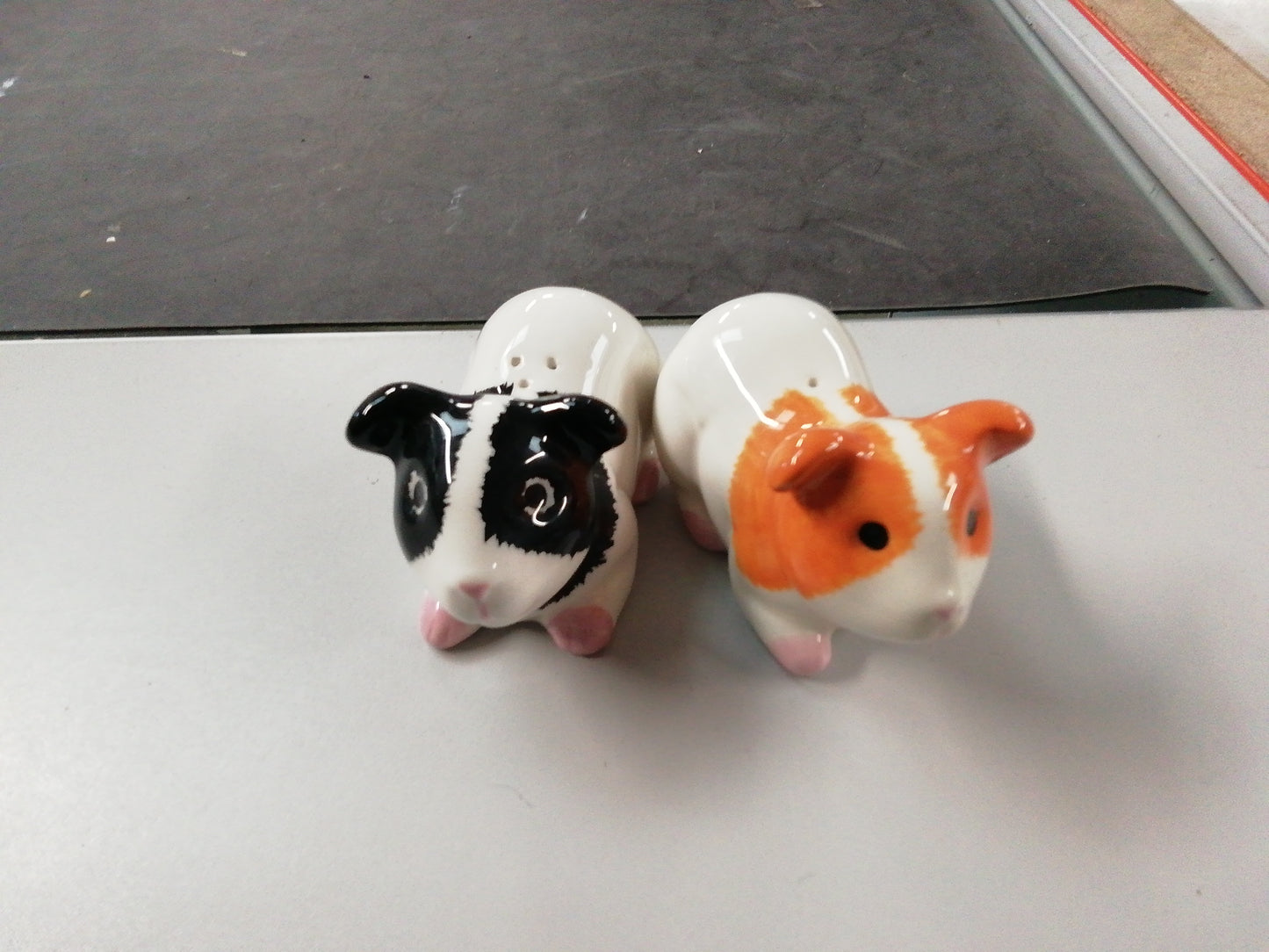 Quail Ceramics Guinea Pig Pair Salt & Pepper Shakers